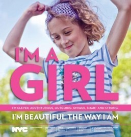 New York campaigns to boost girls’ self-esteem