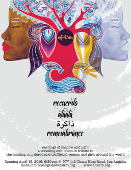 Travelling exhibit for victimized women opens in LA