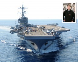 Torrance, Calif. native serves aboard the aircraft carrier USS George H. W. Bush