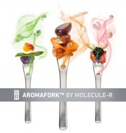 Aroma-diffusing fork adds another layer to dinner