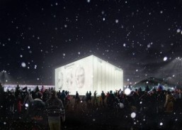 Shapeshifting wall to create giant 3D selfies of visitors at Sochi