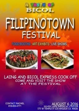14th Historic Filipinotown Festival, Saturday, August 06, 2016