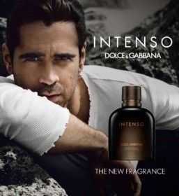 Colin Farrell poses for photographer Mark Seliger in the campaign for Dolce & Gabbana Intenso. ©Dolce & Gabbana