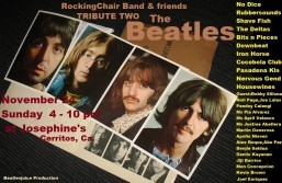 Bands to play at Tribute Two The Beatles at Josephine’s in Cerritos November 24