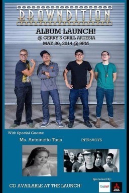 Browndition album launch May 30 at Gerry’s Grill Artesia