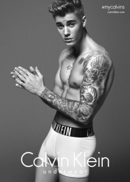 Justin Bieber smolders in new Calvin Klein pics