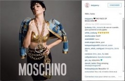 Katy Perry is face of Moschino