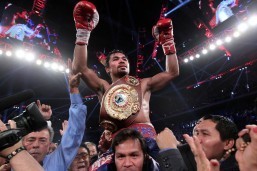 Pacquiao victory lifts spirits of typhoon-ravaged PHL