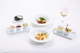 Japan Airlines intros summer menu by Hiroki Yoshitake