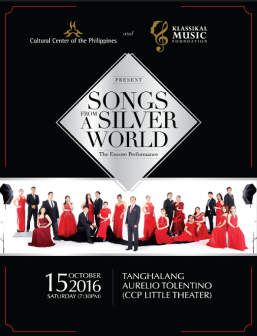 KMF scholars, Gerphil Flores to hold a classical concert on Oct. 15 at CCP
