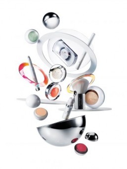 Courrèges x Estée Lauder’s pop-timistic cosmetics line on sale this month
