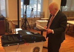 Cuisia casts his ballot, urges overseas Filipinos to vote