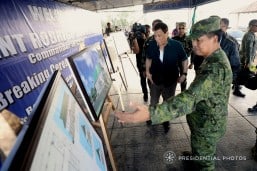 Duterte leads groundbreaking of new military camp in Marawi