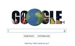 Google Doodle and animal quiz marks Earth Day 2015