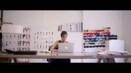 Screenshot of 'Five Years The Victoria Beckham Fashion Story 60 Second Trailer' video ©2014 YouTube, LLC