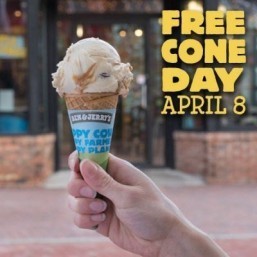 How to score free — or nearly free — ice cream this month