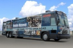 Bus company Greyhound marks centennial anniversary with mobile tour