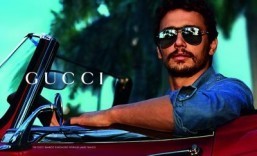 Behind the scenes with James Franco in Gucci’s eyewear campaign