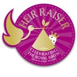 Brits raise a pint to the royal baby with the “Heir Raiser”
