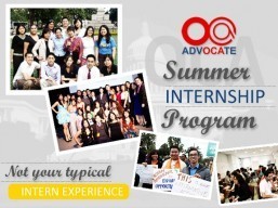 OCA 2016 Summer Internship applications are now open