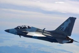 The Philippine government is set to acquire 12 fighter jets from South Korea – FA-50 Golden Eagle light jet fighters as shown above – as it tries to improve its military capability in the wake of territorial disputes in parts of the West Philippine Sea (South China Sea).