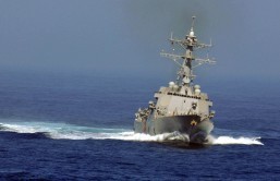 Arleigh Burke-class guided-missile destroyer USS Kidd (DDG 100) has joined USS Pinckney (DDG 91) in the search efforts of the missing Malaysia Airlines flight MH370, March 10. Kidd brings the same Arleigh-Burke Class capabilities as Pinckney with its two MH-60R Seahawk helicopters which are designed for search and rescue, as well as anti-submarine warfare, anti-surface warfare, surveillance, communications relay, naval gunfire support and logistics support. (Official U.S. Navy file photo of the Arleigh Burke-class guided-missile destroyer USS Kidd (DDG 100)