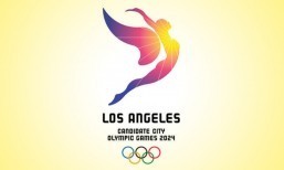 LA 2024 bid unveils Olympic logo, sunny slogan
