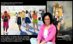 Artist Lynda A. N. Reyes participates in two juried shows in California