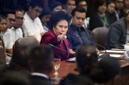 Trillanes, Cayetano not Miriam’s VP