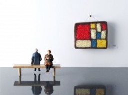 Piet Mondrian edible replica ©Food styling by Kim Morphew, prop styling by Lydia Brun, photography by Maja Smend