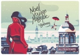 Burberry promises a magical Christmas holiday with Paris’s Printemps