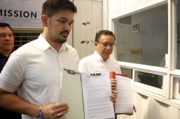 Complaint filed vs. Noynoy Aquino, Abad, Garin over violation of election law for vaccine program