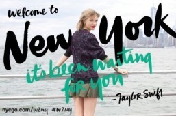 Tourism: Taylor Swift is NYC’s latest spokesperson