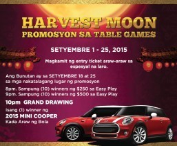 Celebrate Harvest Moon Festival at Pechanga Resort & Casino with 2015 Mini Cooper and $100K Cash Giveaway