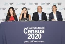Mga tagline at logo ng 2020 Senso para sa 12 wikang hindi Ingles