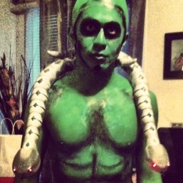 Make Up Trick for Halloween
