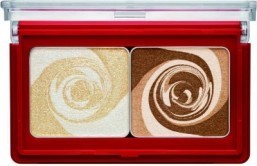One of two spiral eyeshadow duos in the collaborative collection from Shu Uemura and Mika Ninagawa ©Shu Uemura