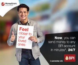 MoneyGram Extends Cash to Account Footprint in Philippines BPI’s customers can now receive money directly to their bank accounts