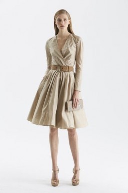 Minimalist cuts and silhouettes at Ralph Lauren Pre-Fall 2015