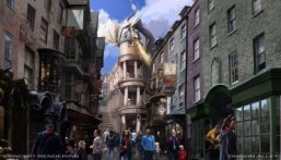 New to Harry Potter theme park: Hogwarts Express train and Diagon Alley