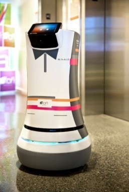 R2-D2-like robot butler rolls out at Cupertino hotel
