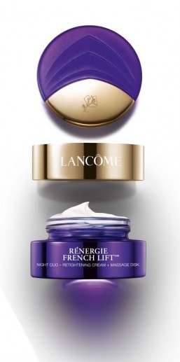 Lancôme launches 2-in-1 night cream with massage disk