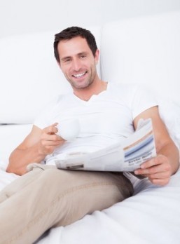 For men, a slimmer physique may signal a surprising health advantage