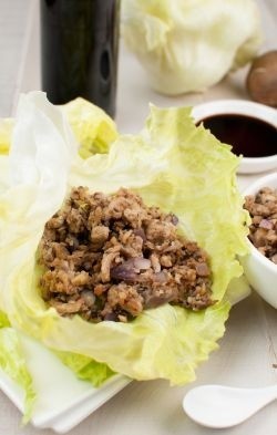 Lettuce wraps In Cantonese, the word for lettuce sounds like rising fortune, which makes lettuce-wrapped foods popular at this time of year.