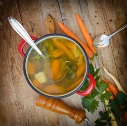 Broth is making a comeback among health conscious and French gourmets