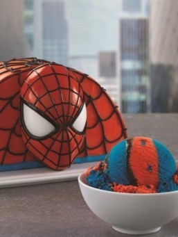 Look out! Here comes the Spider-Man ice cream