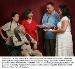 Fil-Am stars in world premiere of ‘As Straw Before The Wind’