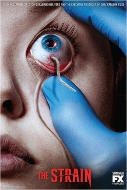 Viewers can expect to find the dark atmosphere of Guillermo del Toro's films in "The Strain," which premieres this July on FX. ©FX Networks