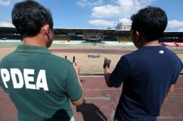 PDEA holds training on use of body cameras, drones
