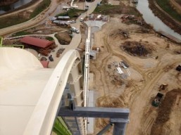 Set to be the scariest water slide on the planet, the Verruckt, which means 'insane' in German, will be the tallest water slide in the world with a 17-storey drop when it's completed in Kansas City next year. © Schlitterbahn Waterparks and Resorts